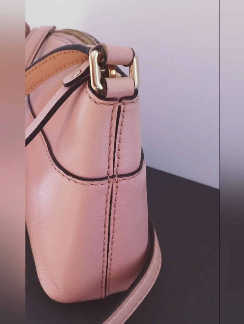 Kate Spade Pink Leather Crossbody Bag